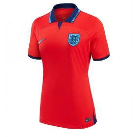 Damen Fußballbekleidung England Auswärtstrikot WM 2022 Kurzarm